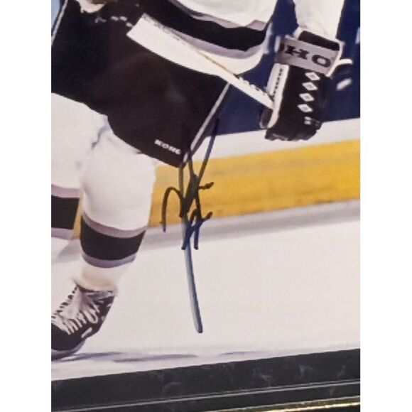 NHL Hockey Legend LA Kings JARI KURRI Vintage Original Autograph Picture Framed - Picture 6 of 8